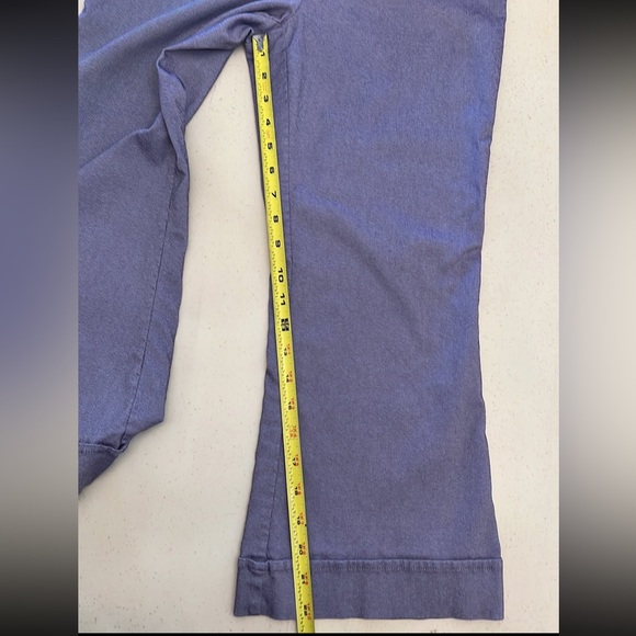 Bisou Bisou crop pants lavender size 8 spandex - Picture 11 of 15